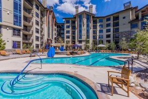 Take advantage of the complex amenities