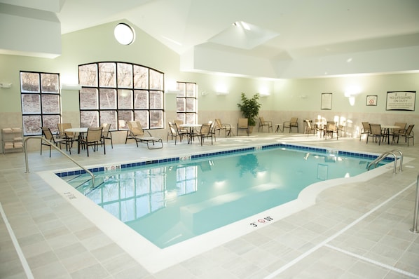Enjoy the excellent on-site amenities including the indoor pool!