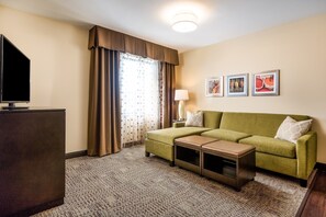 Relax and rejuvenate in the cozy living room.
