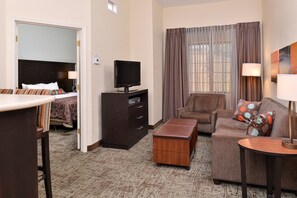 Enjoy the warm and cozy decor.