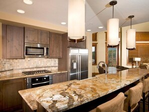 Cook anything you want in the fully-equipped kitchen