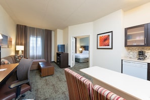 Enjoy the warm and cozy decor.