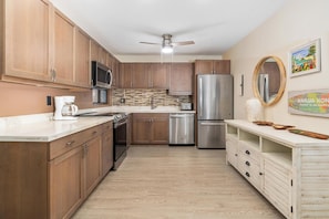 Open kitchen space