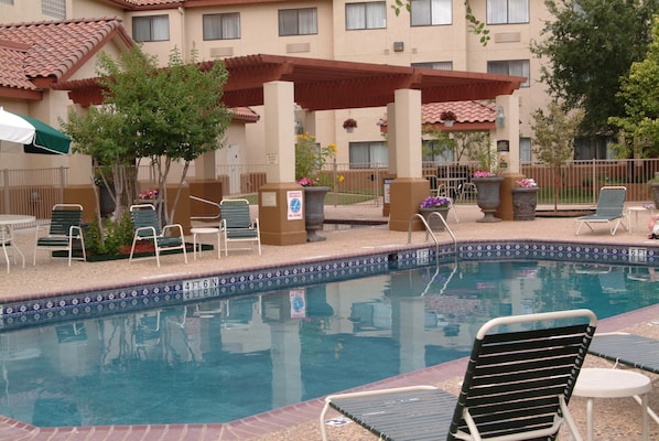 You will love the outdoor pool.