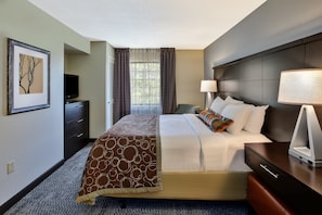 Relax in the bed after a wonderful day outside.