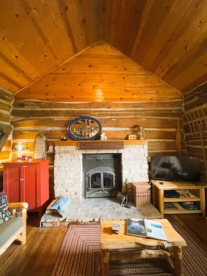 Fireplace front