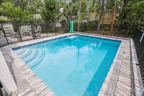 Private Fenced Pool at 145 Shell Midden