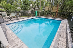 Private Fenced Pool at 145 Shell Midden
