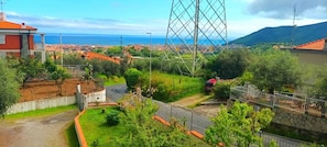 Blick von der Unterkunft