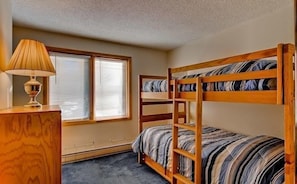 Perfect for families! Get a good night's sleep in the comfortable bunks