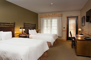 Drift off to sleep in the plush beds