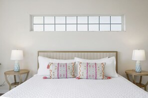 Rest and recharge in the luxury of a king bed.