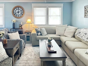 Bright open spacious living area