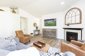 View From Living Room Leading Into Bedrooms