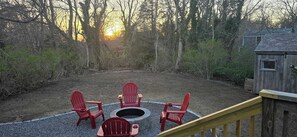 Enjoy a sun set from your back yard