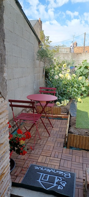 vue sur le jardin