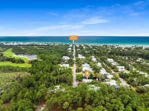 Property is off 30A with Beach Access Across 30A