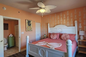 Master Bedroom with a king bed