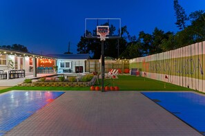 Your backyard paradise awaits—complete with a basketball court, putt-putt, and so much more fun for all ages!