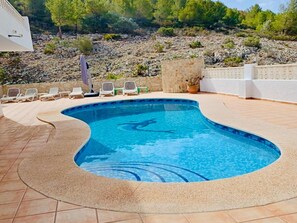 Schwimmbad des Ferienhauses