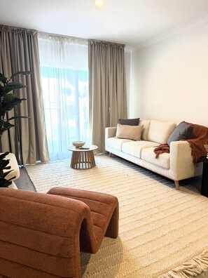 Feel right at home in our inviting living room.