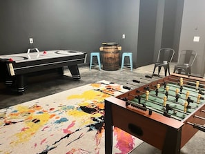 Bonus Garage Game Room!