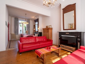 Furniture, Interior Design, Flooring, Floor, Wood, Ceiling, Room, Living Room, Couch, Wood Flooring