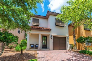 Front of Home & Private Driveway