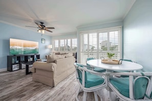 Make mealtime memories together at the dining table, seating 4
