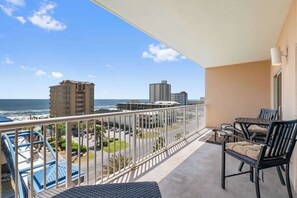View from the balcony
