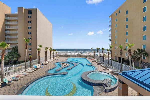 Beachside Pool and Lazy River
