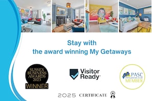 My Getaways Brighton and Hove Awarded the illustrious Gold Standard by Quality In Tourism