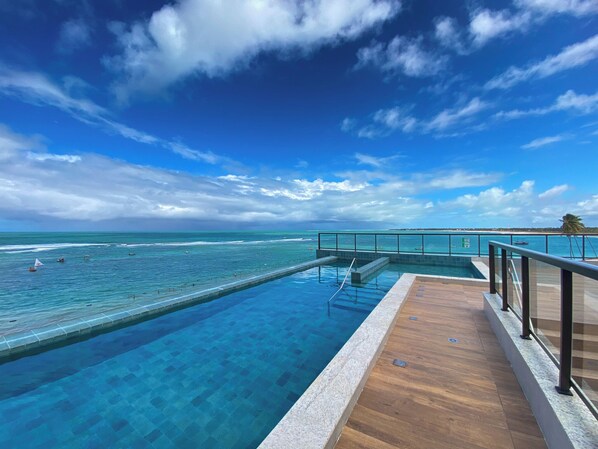 Rooftop pool