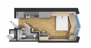 Voorkant van accommodatie