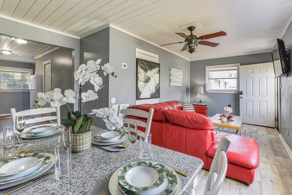 Port Arthur Vacation Rental | 1BR | 1BA | 700 Sq Ft | 1 Step to Enter