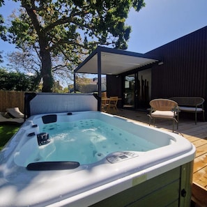 Jacuzzi chauffé toute l'année