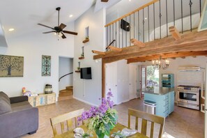 Studio | Queen Sleeper Sofa | Dining Area | 1st Floor
