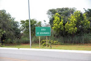 Enceinte de l’hébergement