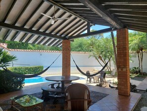 Outdoor dining