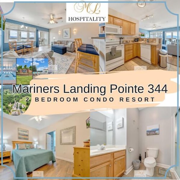 2 Bedroom Waterfront Cond