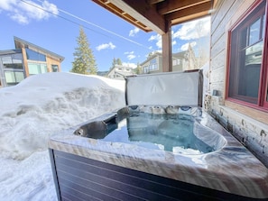 First Private Hot Tub