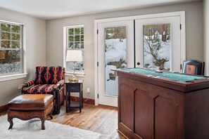 Sitting Room with a Bar/Game Table