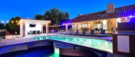 Enjoy your own multimillion dollar estate on a golf course acre property.