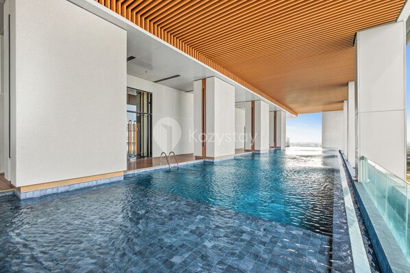 Rooftop pool