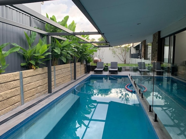 Saltwater pool
