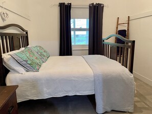 Bed room 2 Comfortable double bed, & a brand new mattress