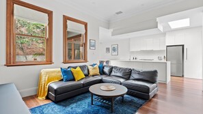 Bright living area with modern finishes.