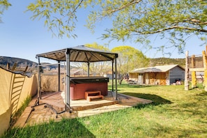 Private Hot Tub | Backyard