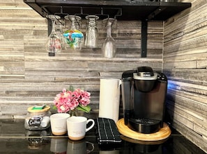 Kaffe och/eller kaffebryggare