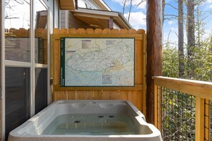 Bain à remous extérieur